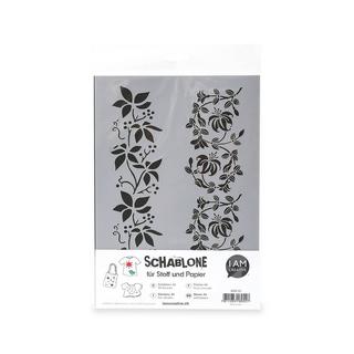 I am Creative Schablone Wildblumen 
