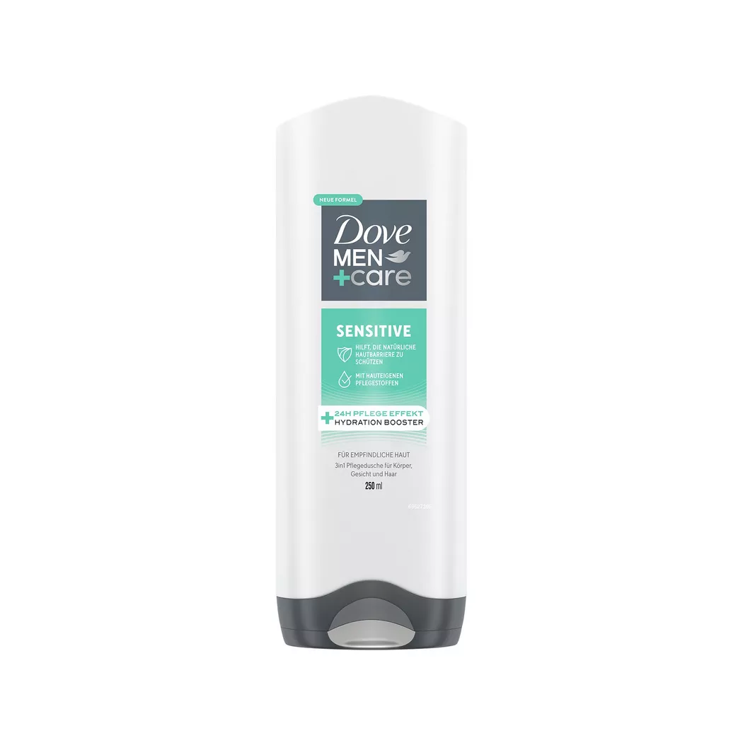 Dove - Men+Care Pflegedusche Sensitive, Men Pflegedusche Sensitive, 250 ml