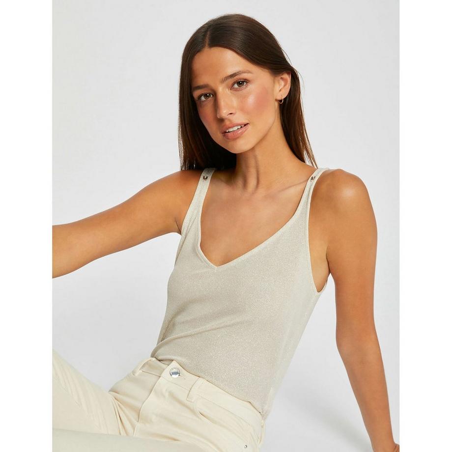 MORGAN T-Shirt V-Ausschnitt Ärmellos  