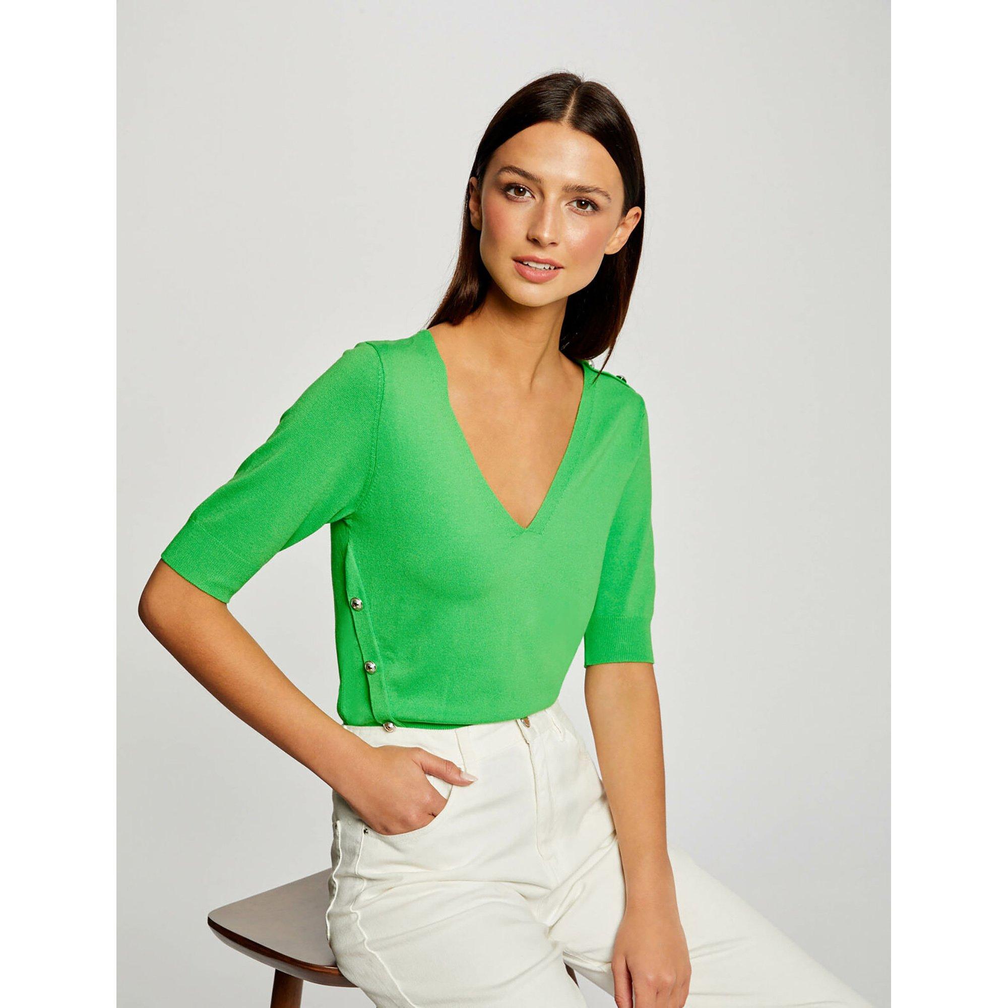 Image of Pullover Damen Pastellgrün S