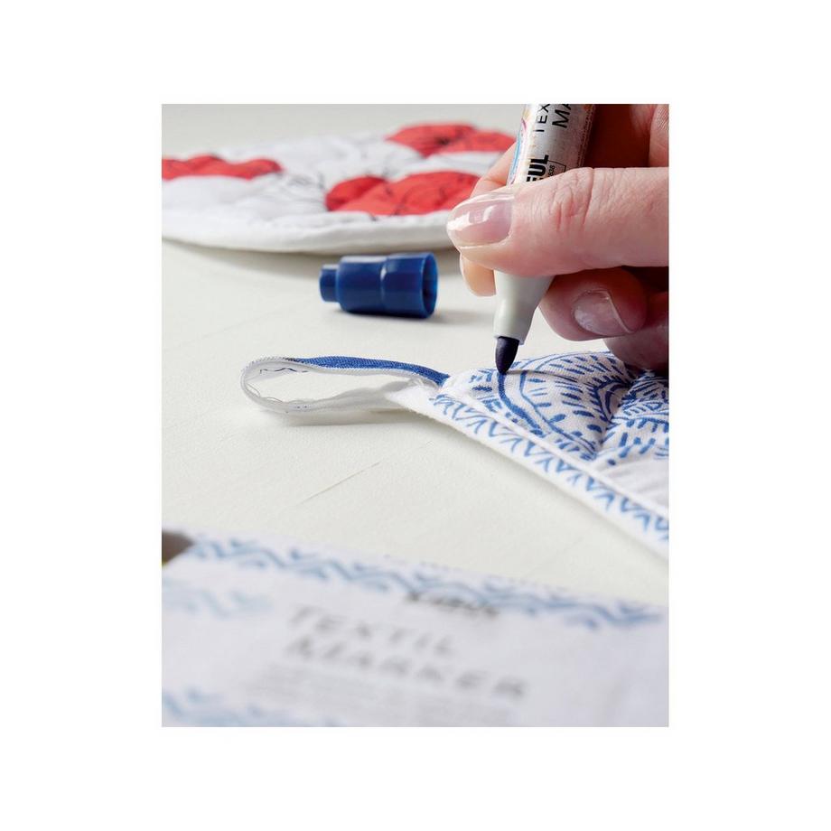 C. Kreul Colori per tessuti Marcatore tessile medio, Set di 5 