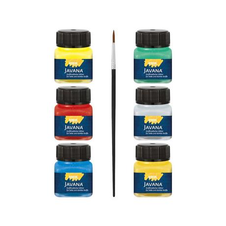 C. Kreul Peinture pour tissu TEX kit créatif paillettes 