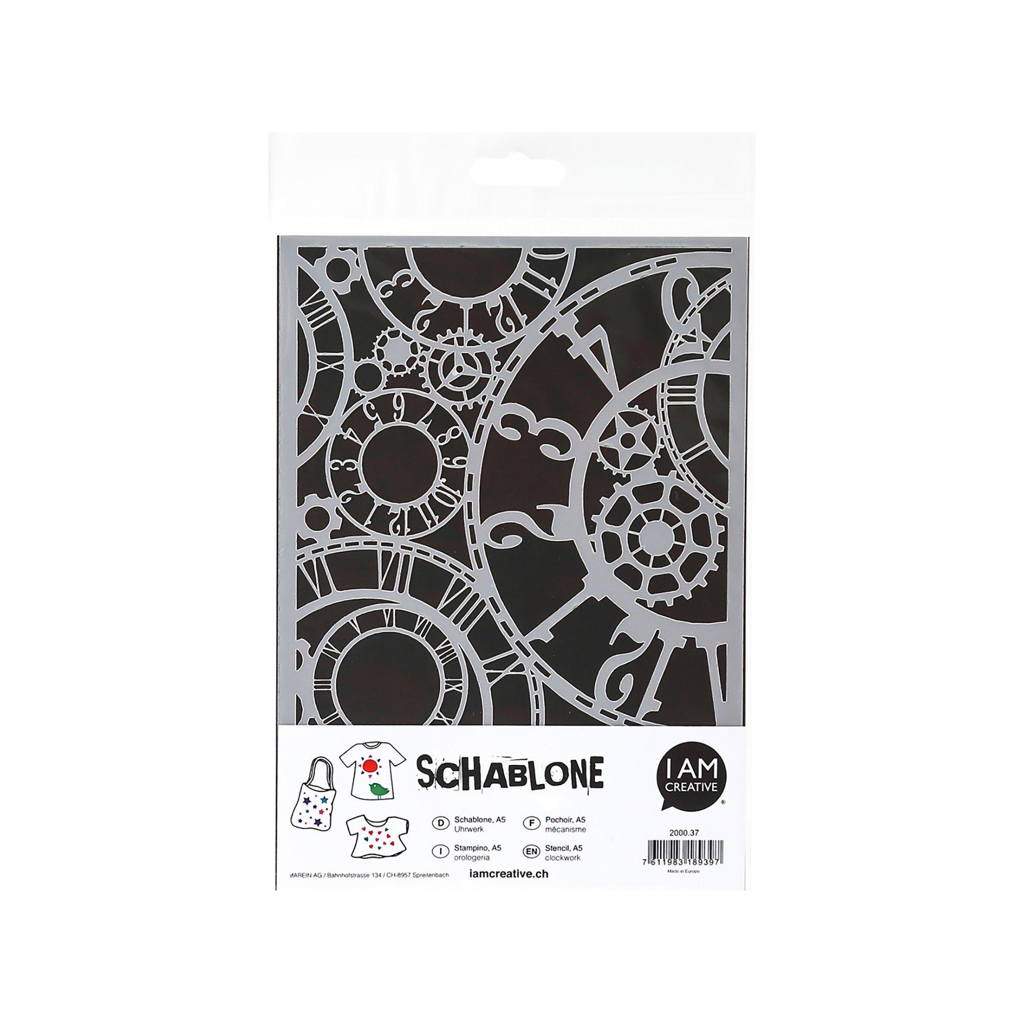 I am Creative Modello DIN A5, orologeria 