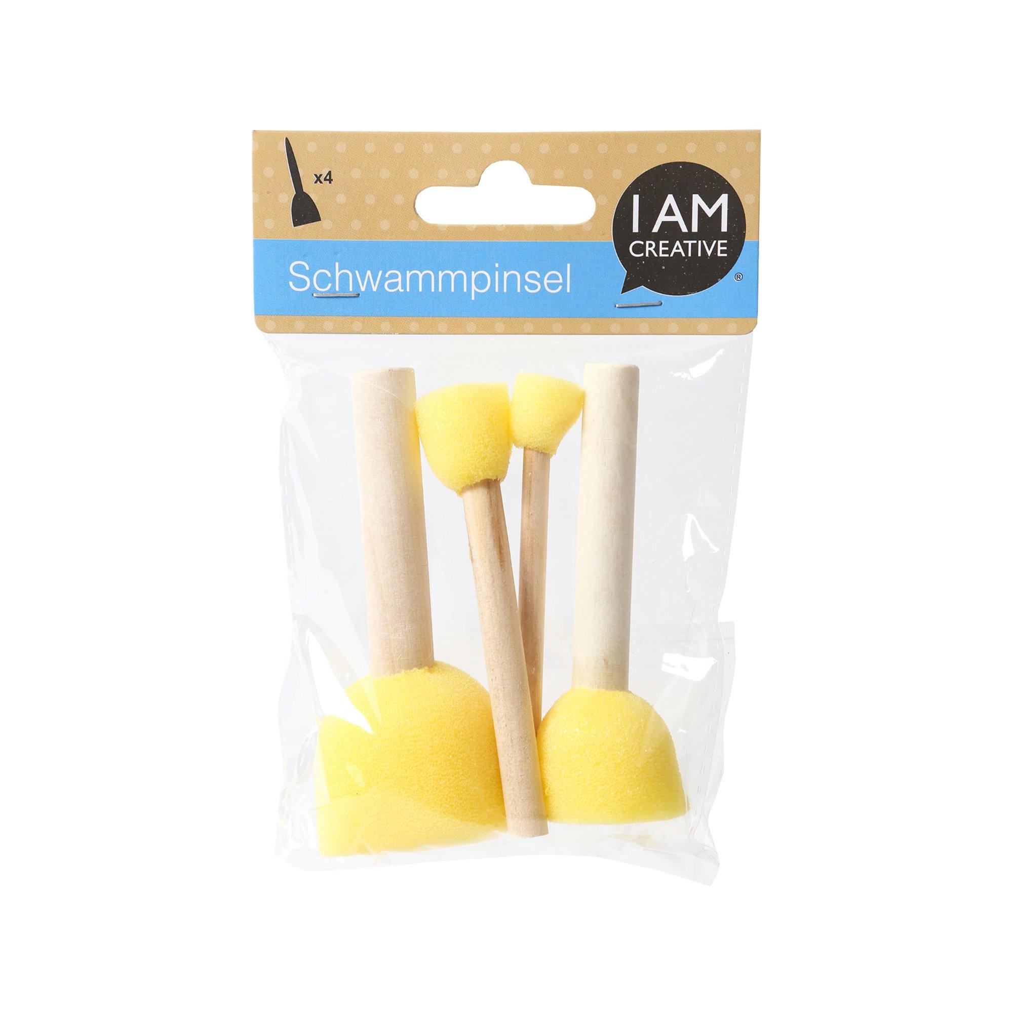 I am Creative Tampon éponge Set 4 pcs. 