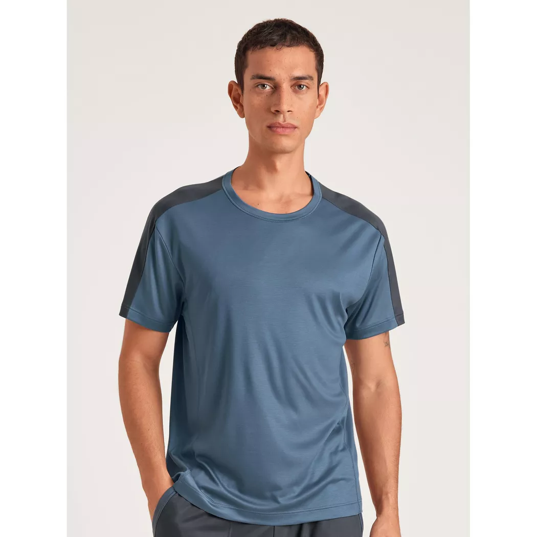 Calida - T-Shirt, für Herren, Indigo, Größe XL