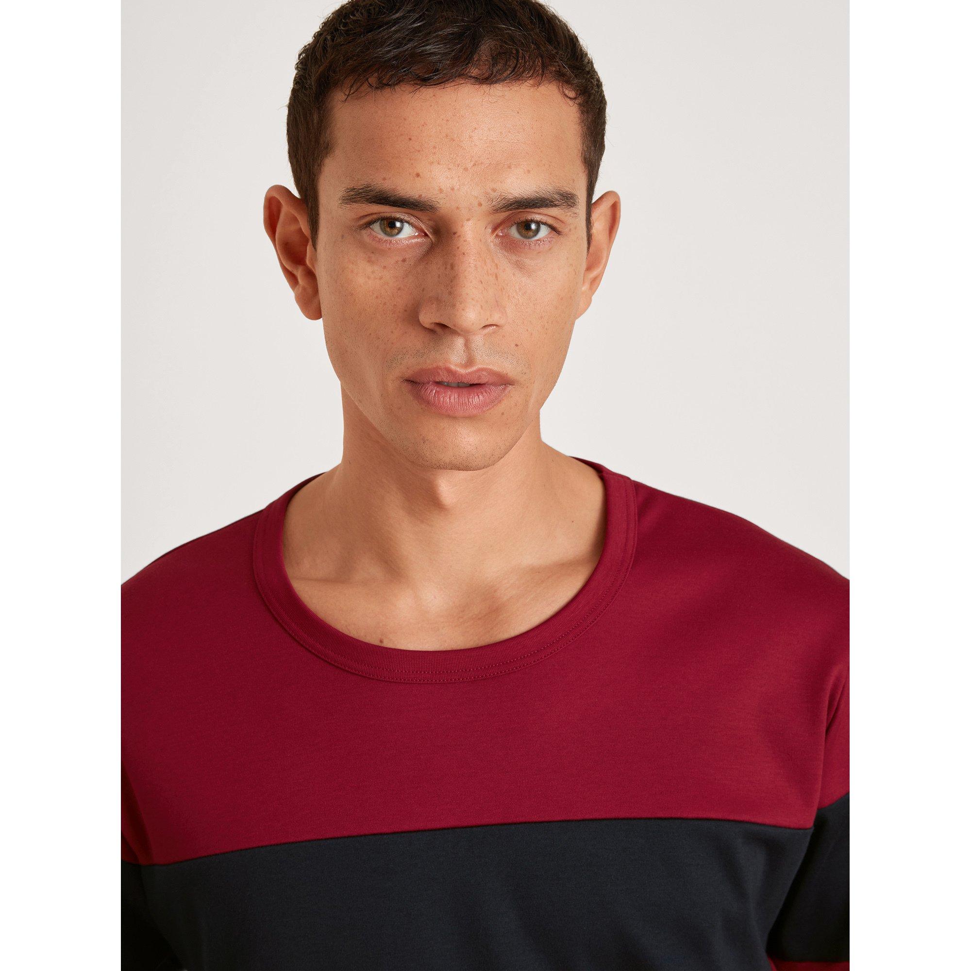 CALIDA Langarm T-Shirt Gestreift  