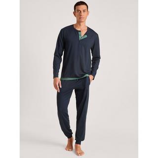 CALIDA Deep Sleep Wear Balancing Langarm Henley T-Shirt  