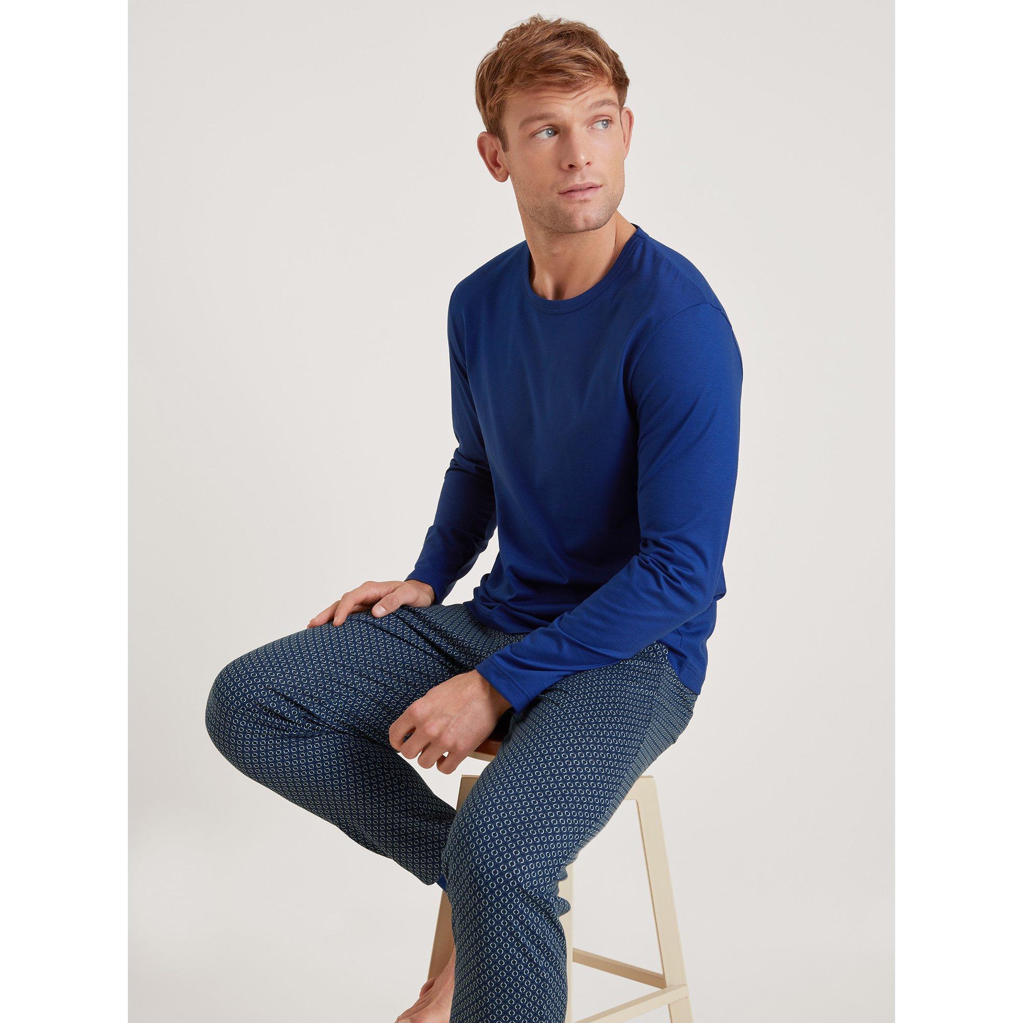 CALIDA T-Shirt Maniche Lunghe Girocollo  