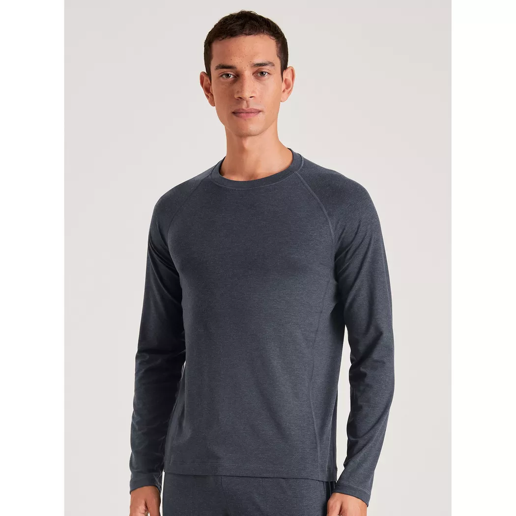 Calida - T-Shirt, für Herren, Anthrazit, Größe S