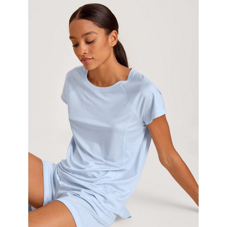 CALIDA Deep Sleep Wear Cooling Kurzarm Shirt  