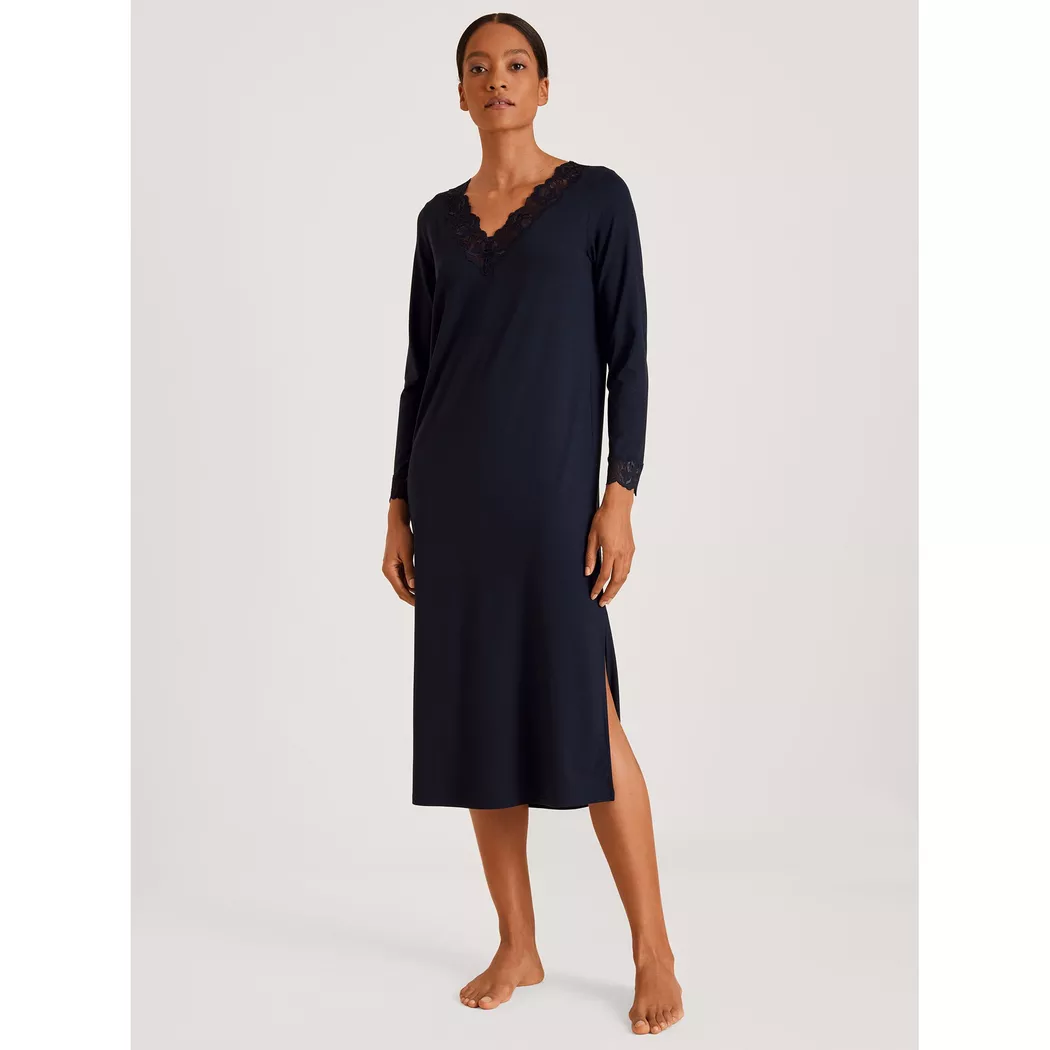 Calida - Nachthemd, für Damen, Marine, Größe L
