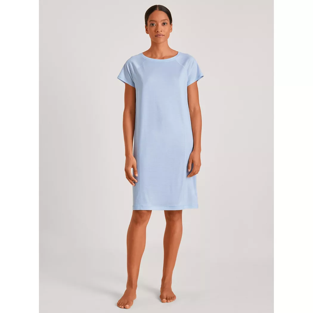 Calida - Nachthemd, für Damen, Blau, Größe M