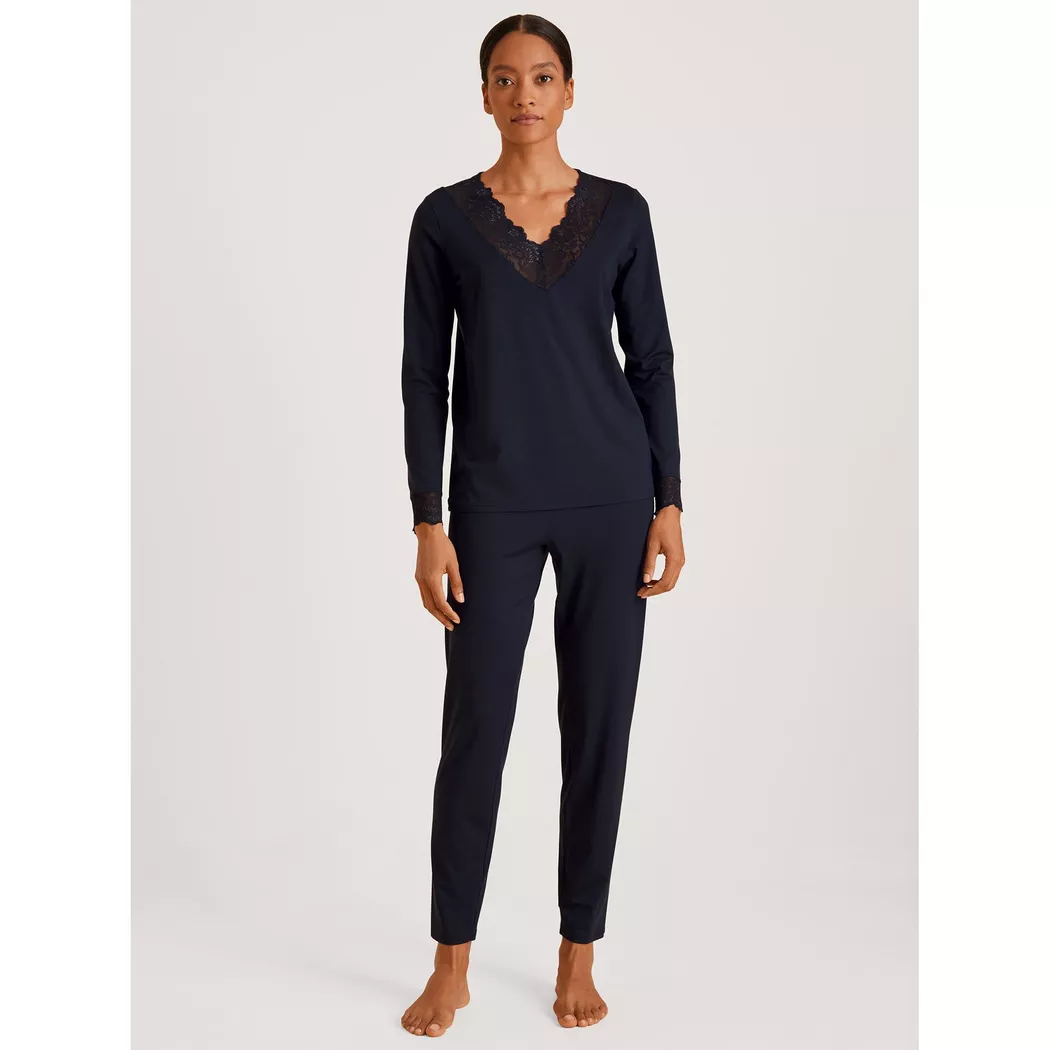 Calida - Pyjama, für Damen, Marine, Größe L
