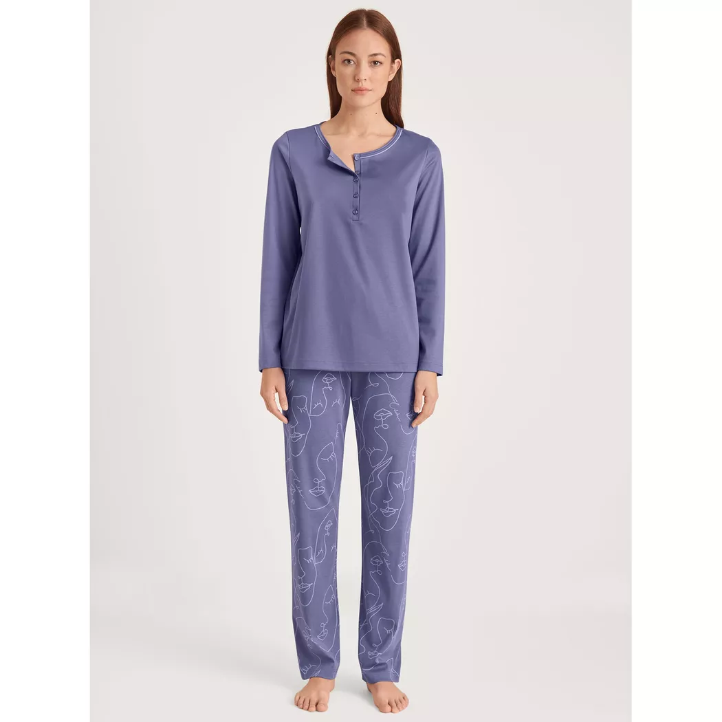 Calida - Pyjama, für Damen, Viola, Größe M