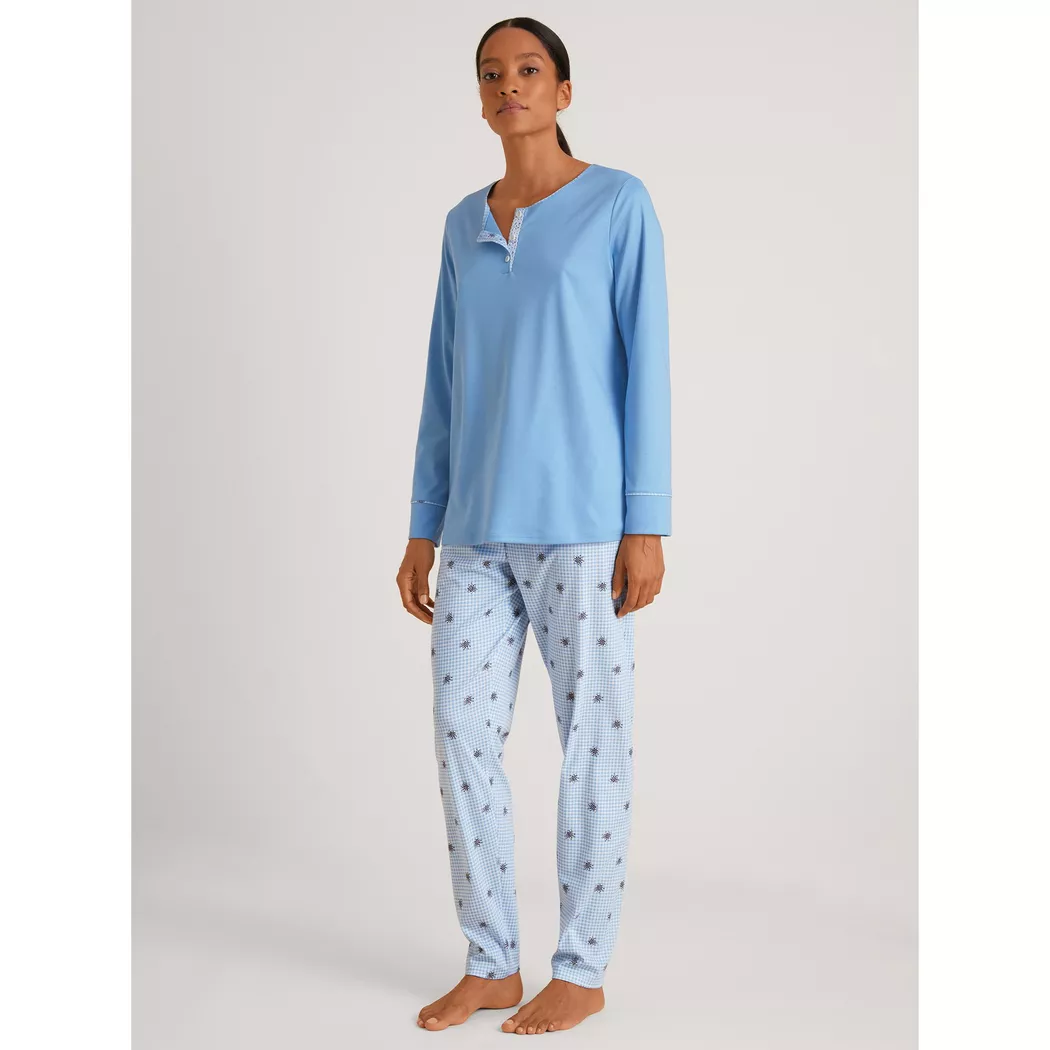 Calida - Pyjama, für Damen, Blau, Größe S