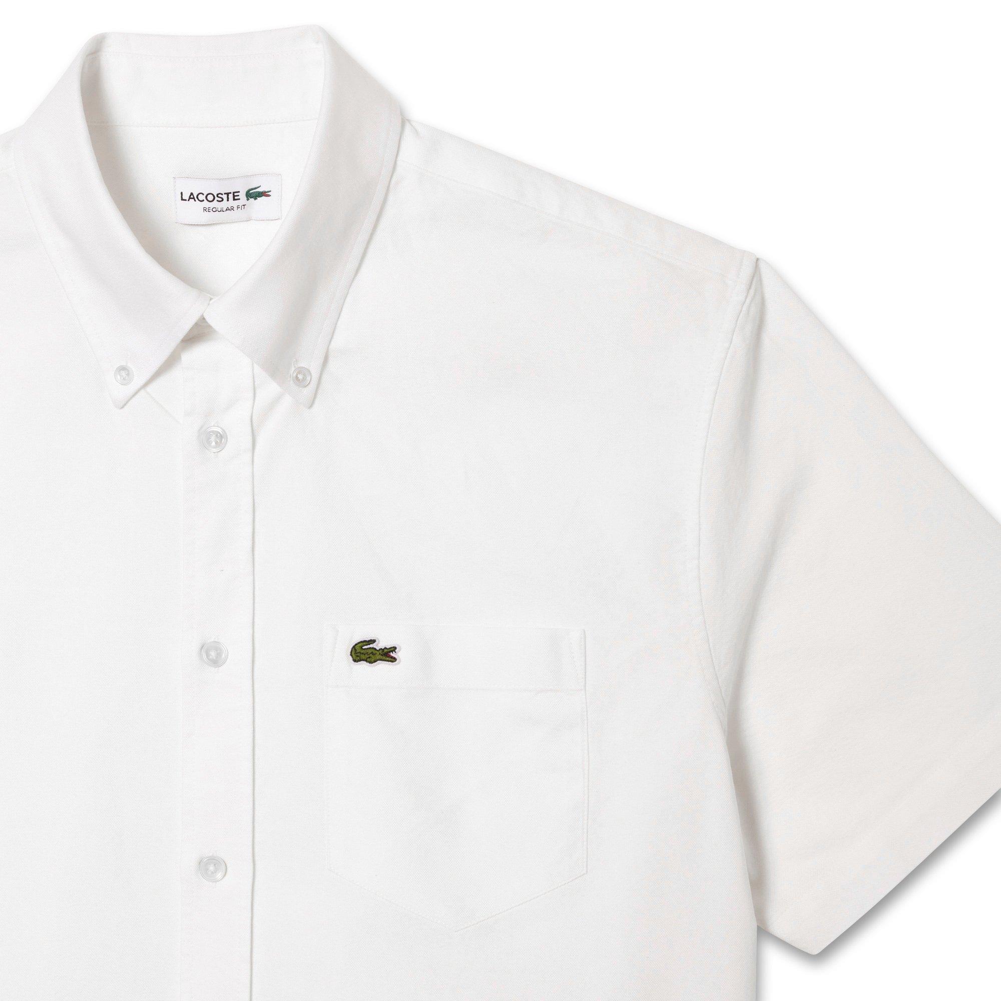 LACOSTE Kurzarm Oxford Hemd  