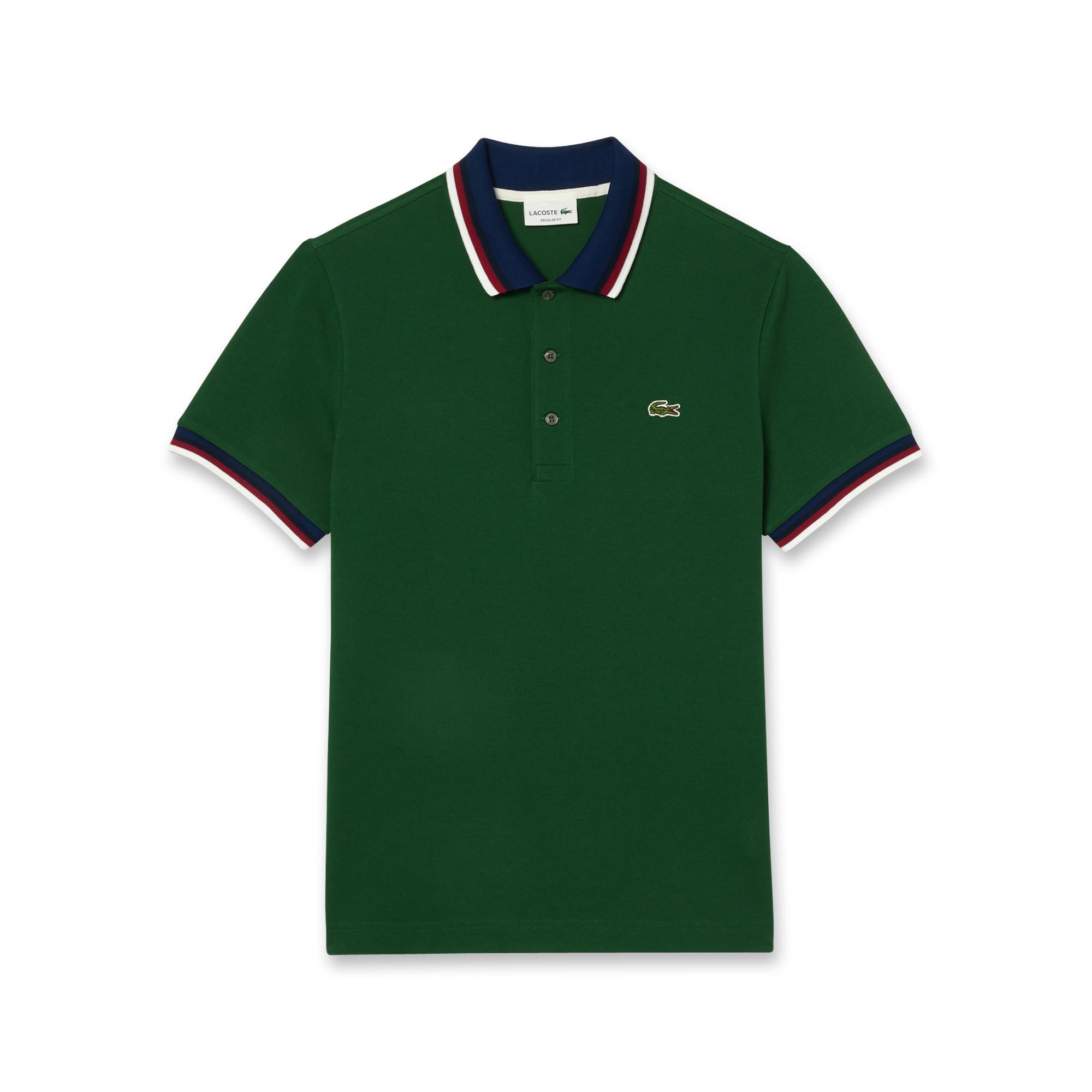 Image of Poloshirt, Kurzarm Herren Grün T7