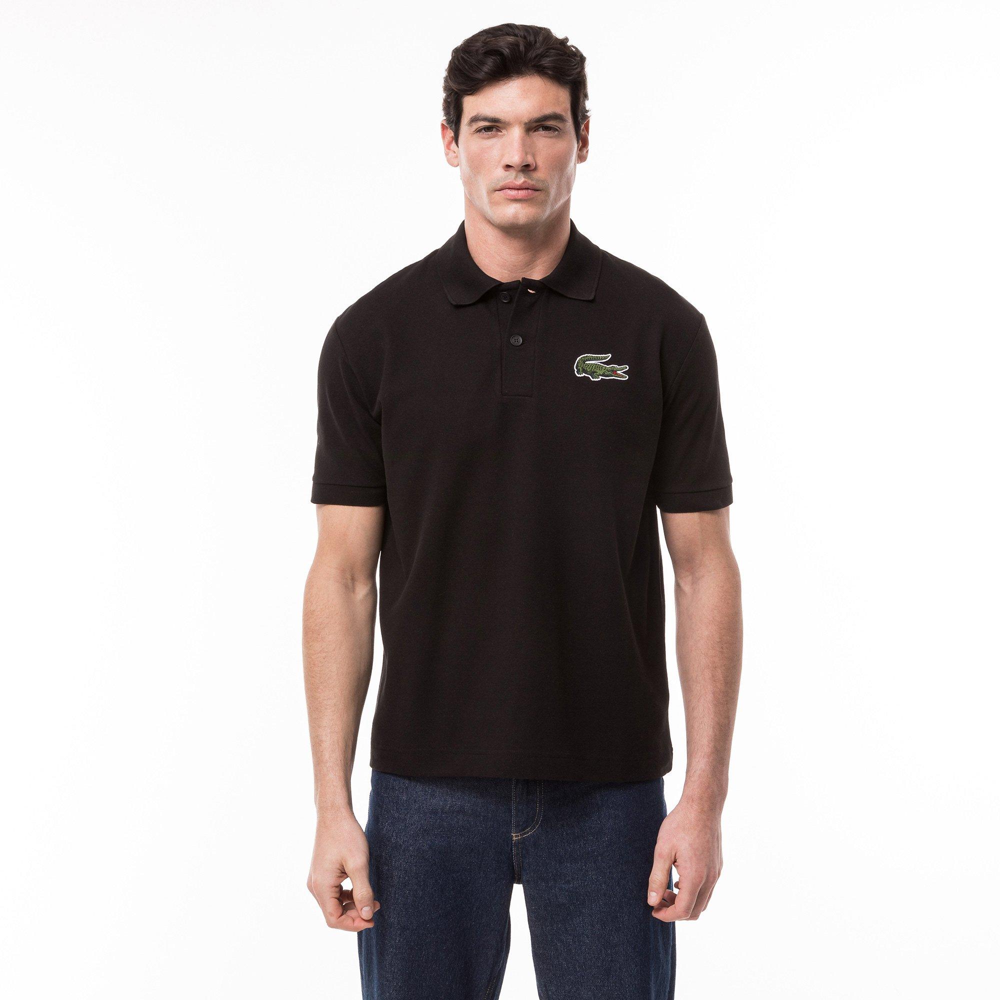 Image of Poloshirt, Kurzarm Herren Noir 3XL