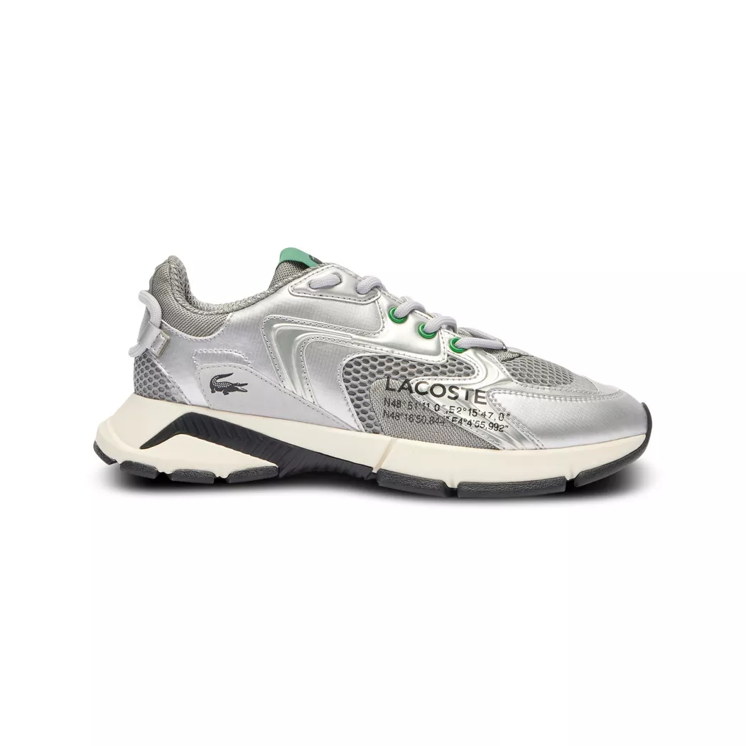Lacoste - Sneakers, Low Top, für Herren, Silber, Größe 45