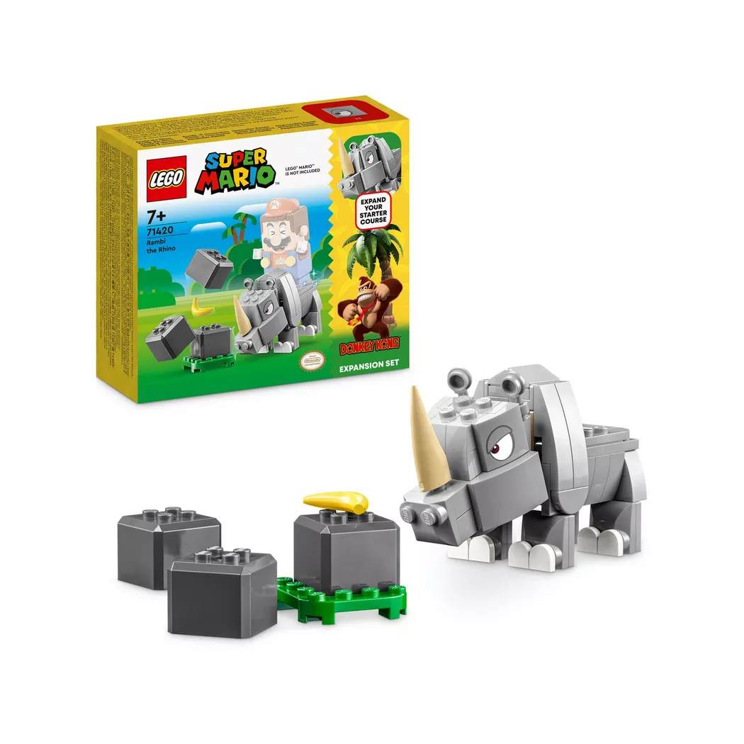 LEGO® - 71420 Rambi das Rhino – Erweiterungsset, Multicolor