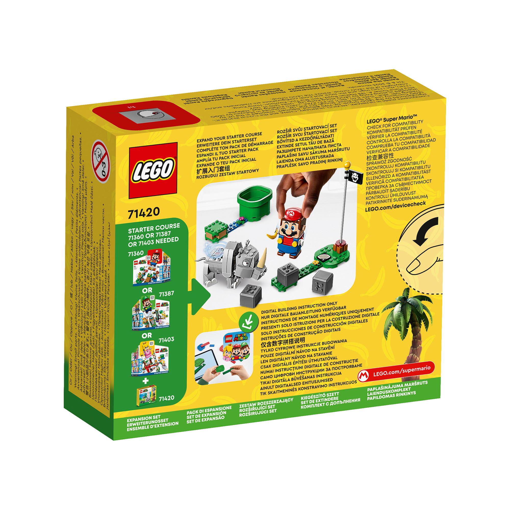 LEGO®  71420 Ensemble d'extension Rambi le rhinocéros 