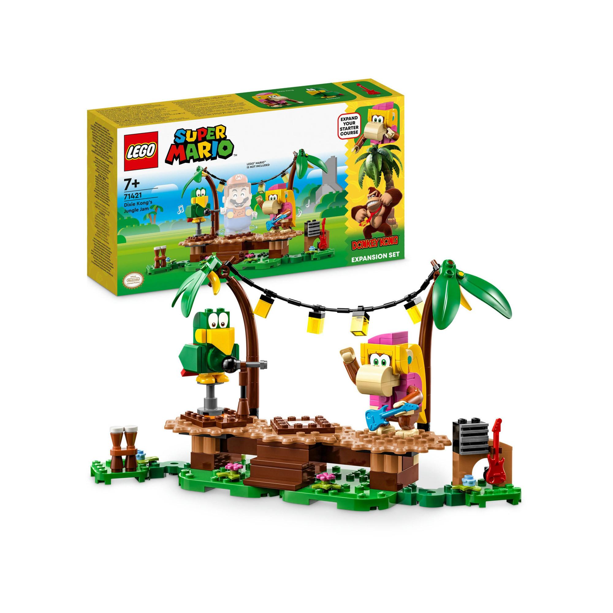 LEGO®  71421 Pack di espansione Concerto nella giungla di Dixie Kong 