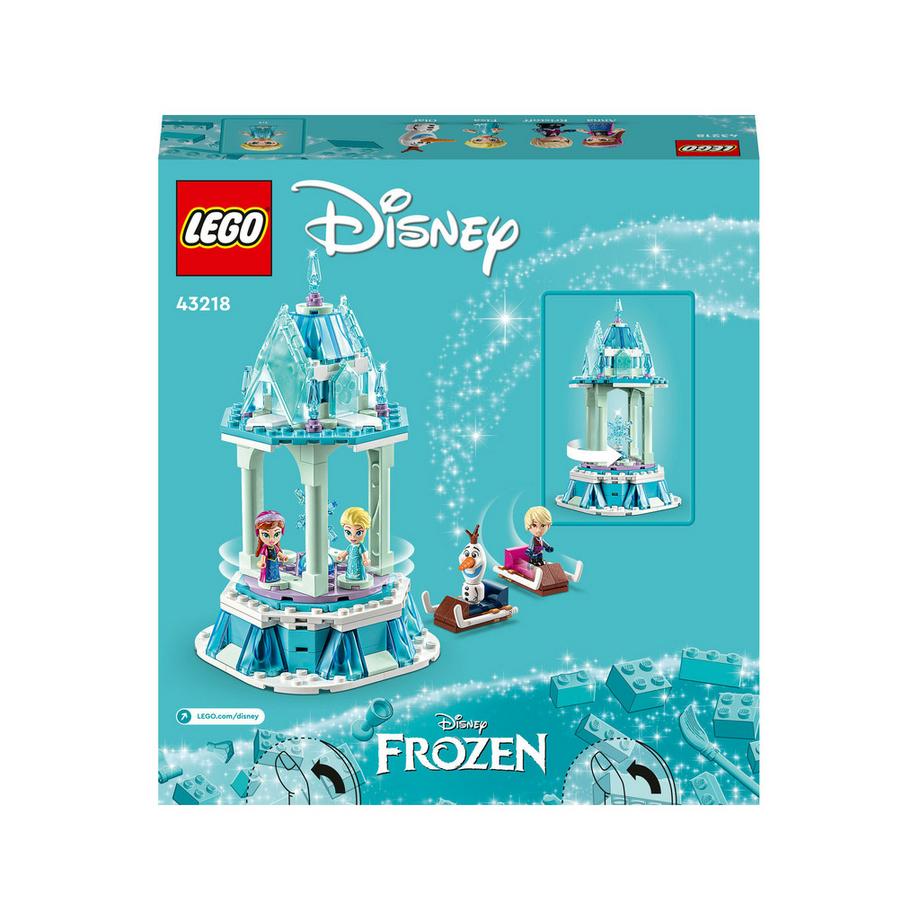 LEGO®  43218 La giostra magica di Anna ed Elsa 