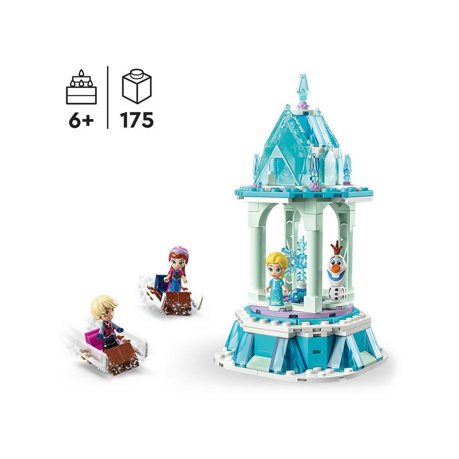 LEGO®  43218 La giostra magica di Anna ed Elsa 