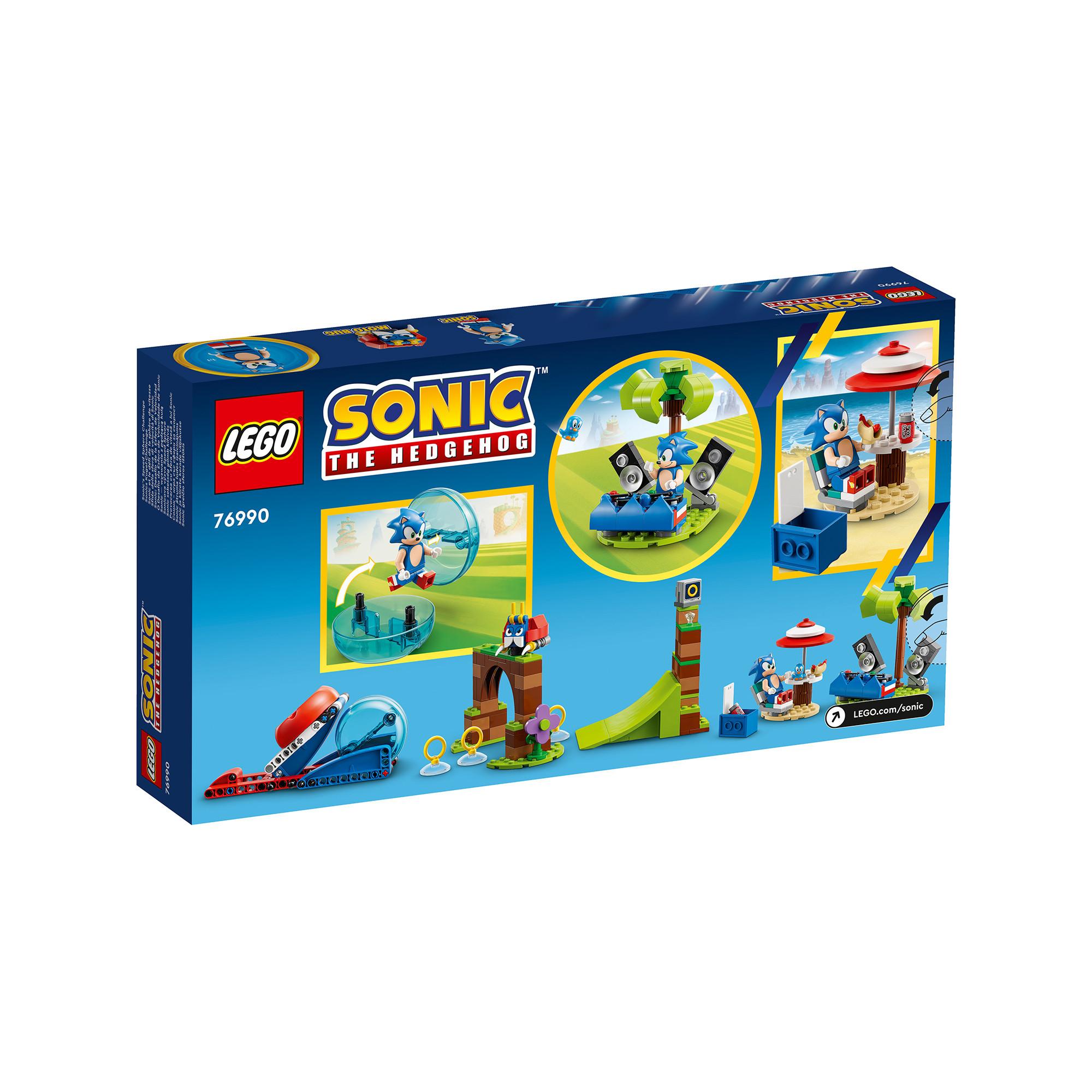 LEGO®  76990 Sonic et le défi de la sphère de vitesse 