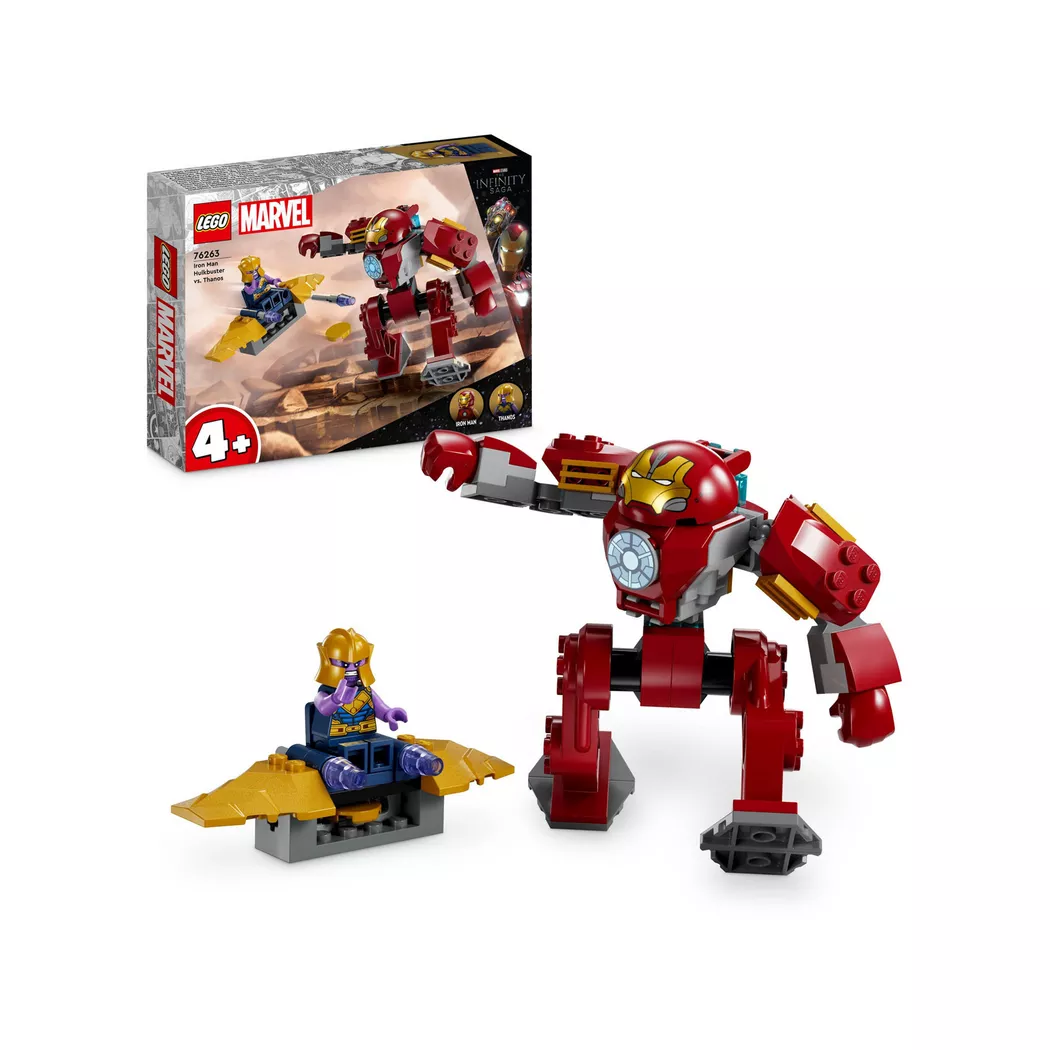 LEGO® - 76263 Iron Man Hulkbuster vs. Thanos, Multicolor