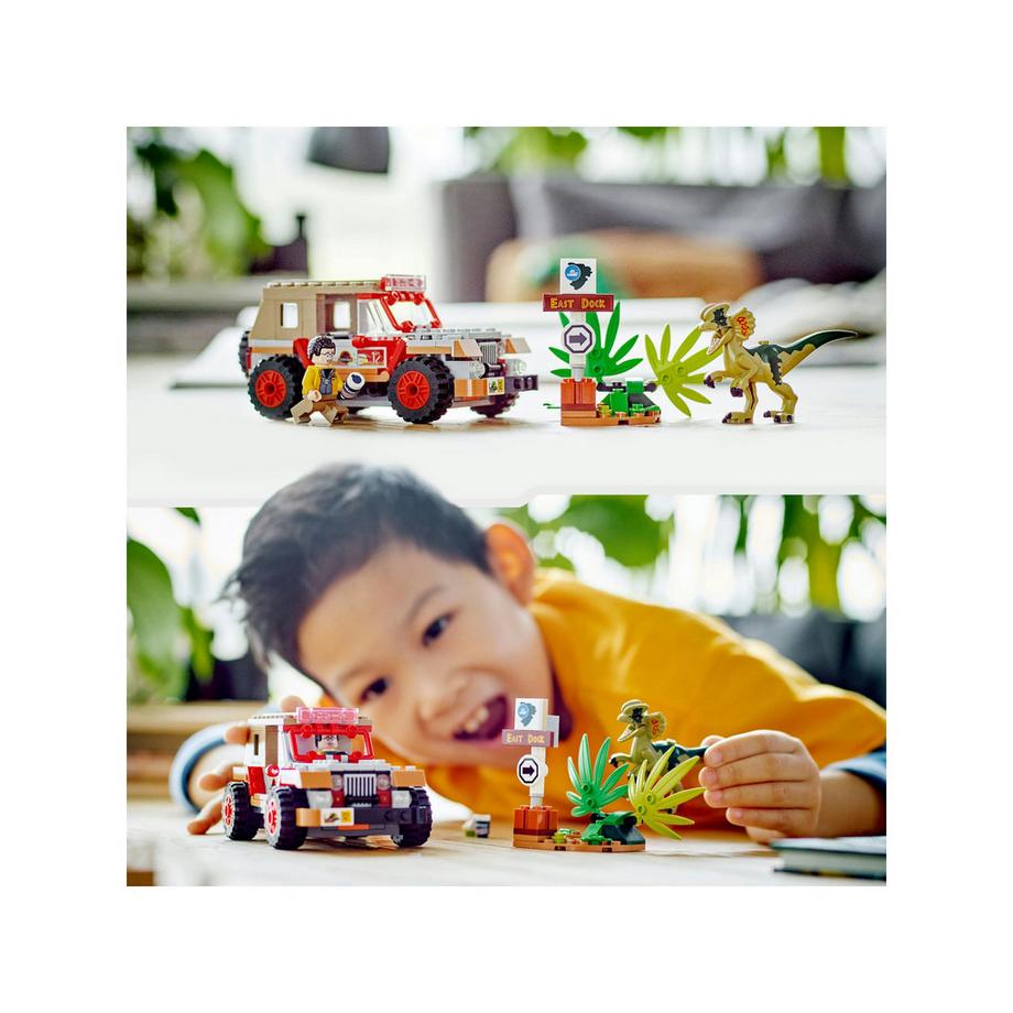 LEGO®  76958 L’agguato del Dilofosauro 