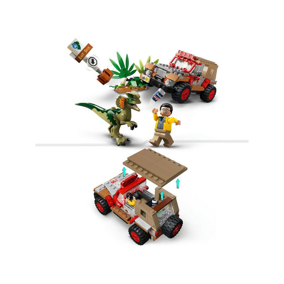 LEGO®  76958 L’agguato del Dilofosauro 