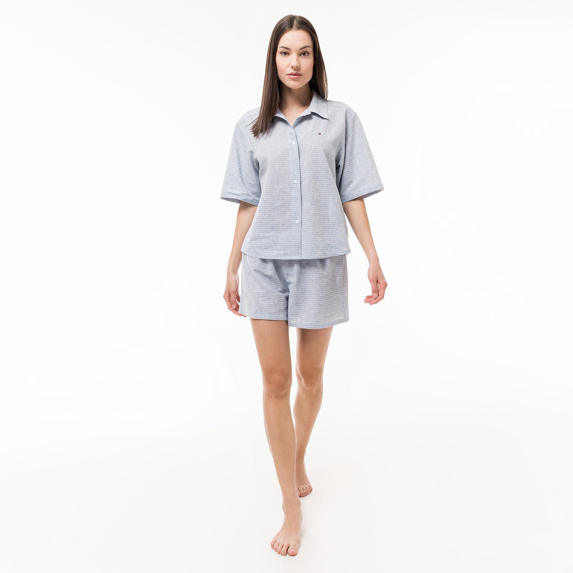 Image of Pyjama-set Damen Blau Denim L