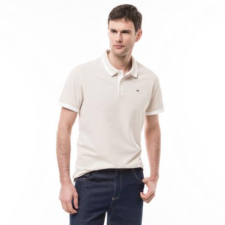 TOMMY JEANS TJM REG SOLID TIPPED POLO Polo, manches courtes 