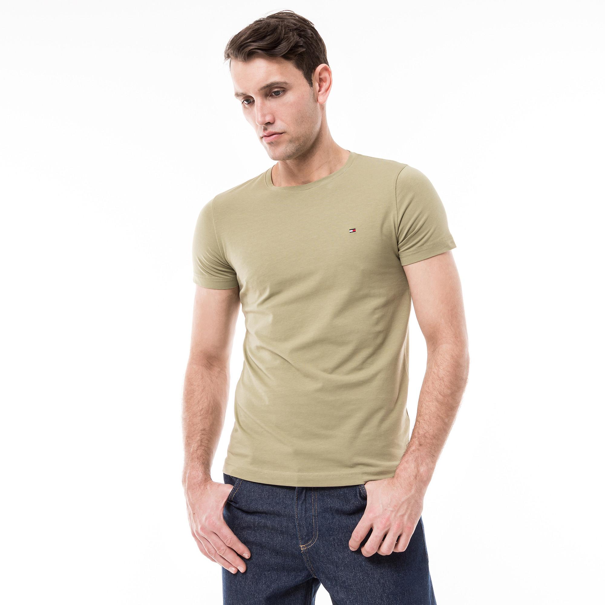 TOMMY HILFIGER STRETCH SLIM FIT TEE T-Shirt 