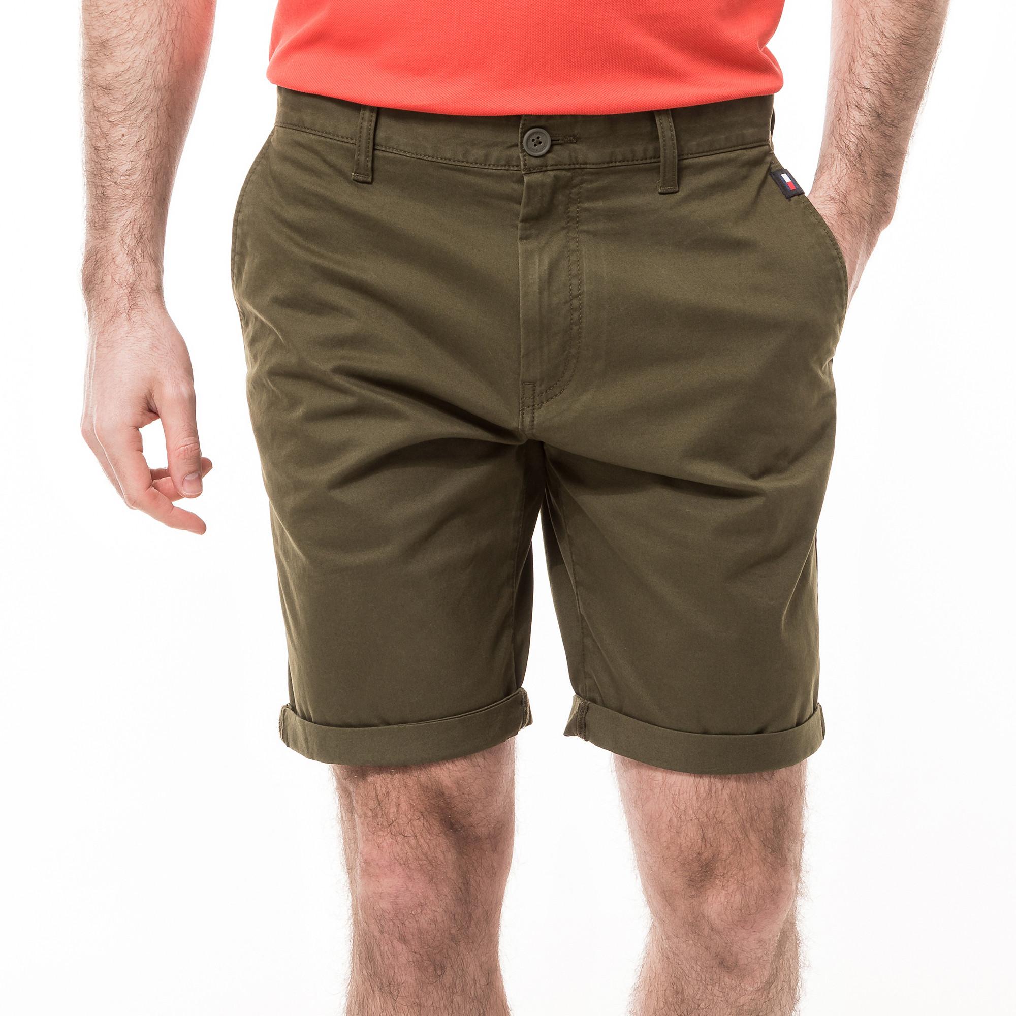 Image of Bermuda Shorts Herren Olivegrün 30