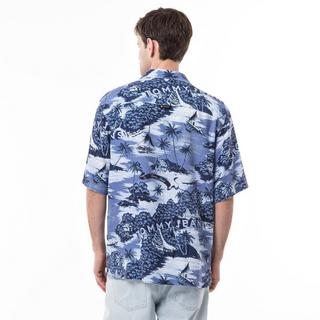 TOMMY JEANS TJM AO HAWAIIAN CAMP SHIRT EXT Chemise, manches courtes 