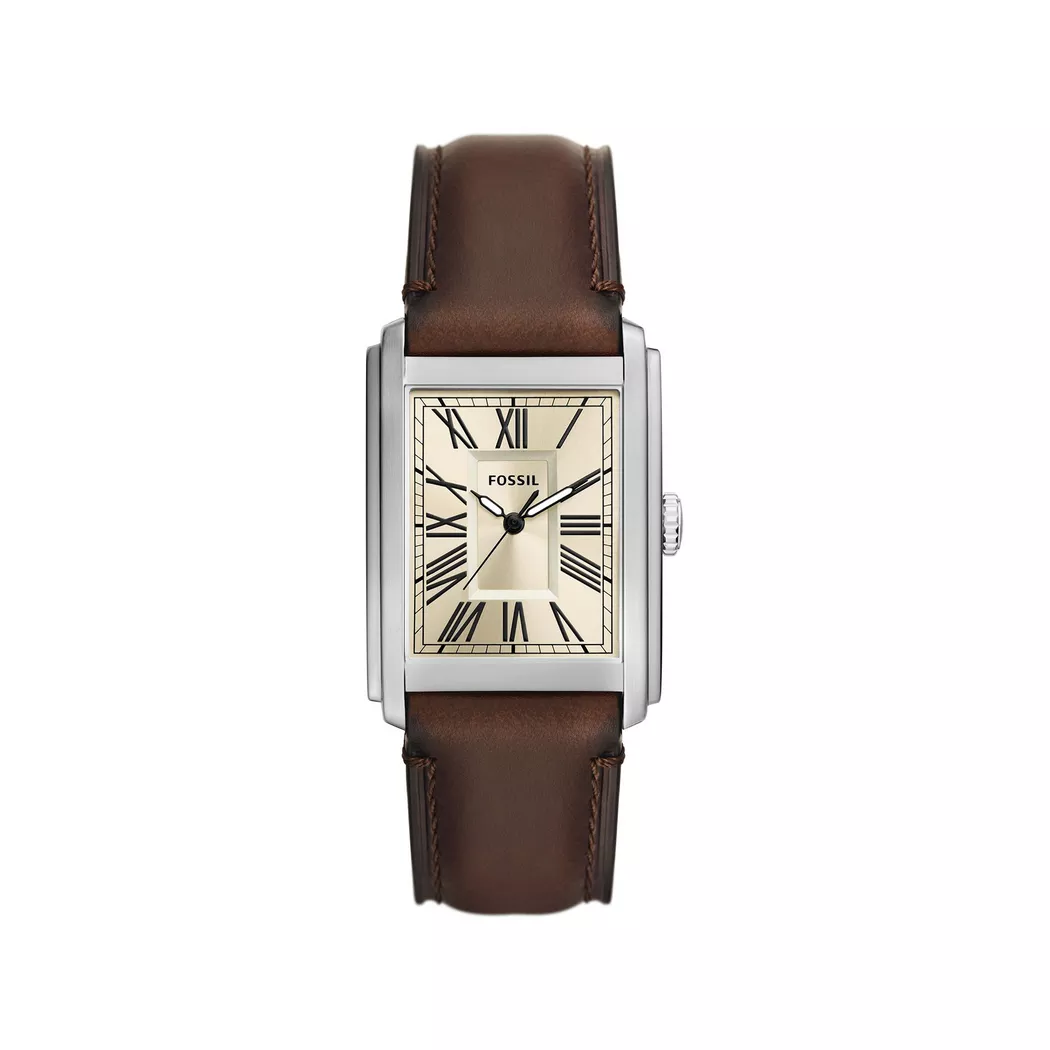Fossil Carraway Analog Watch Brown 30mm
