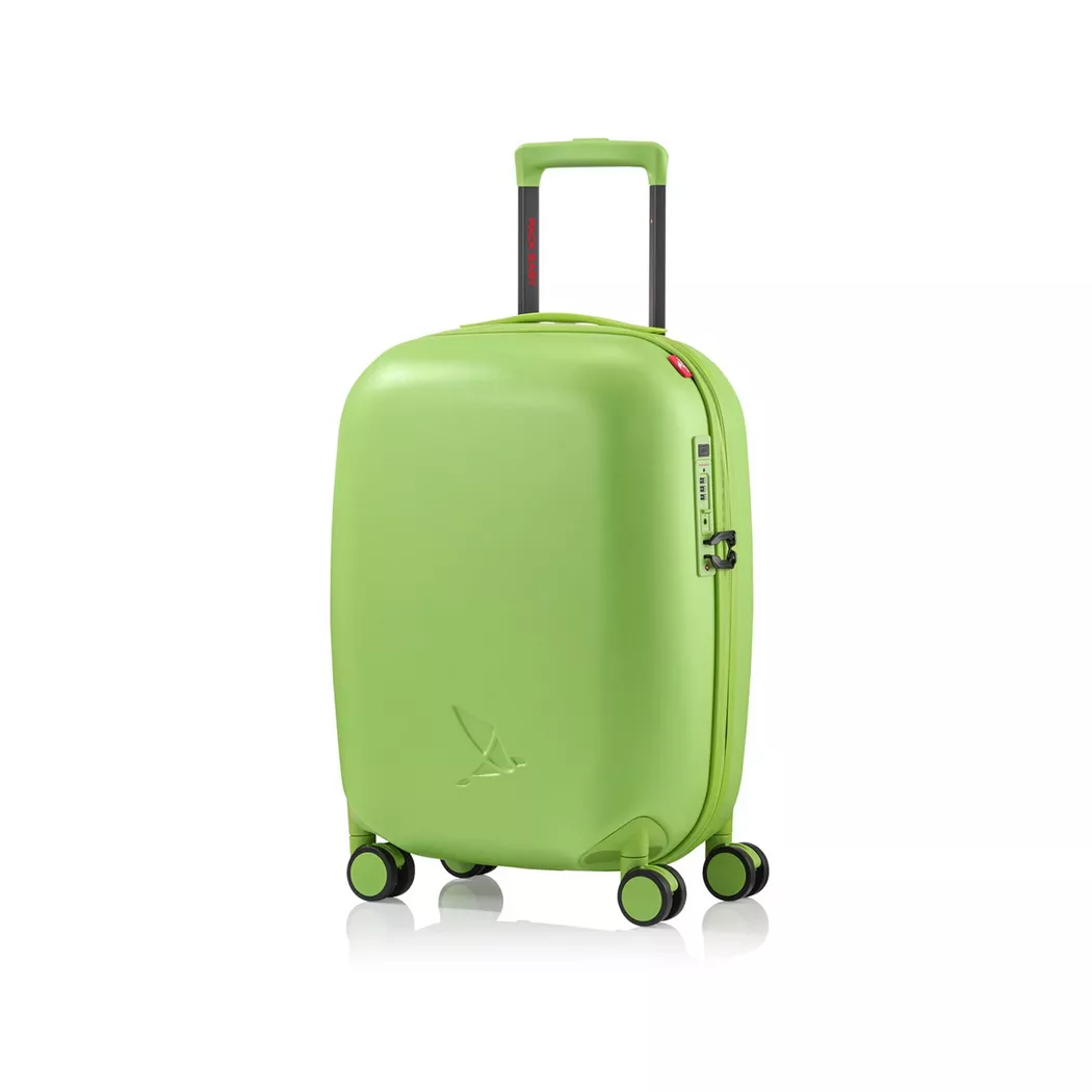 Pack Easy 52 CM Hardside Spinner Suitcase Green
