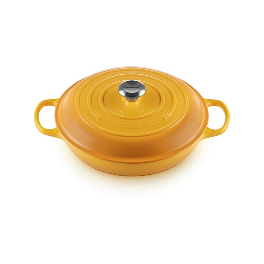 LE CREUSET Cocotte basse Signature, Nectar 
