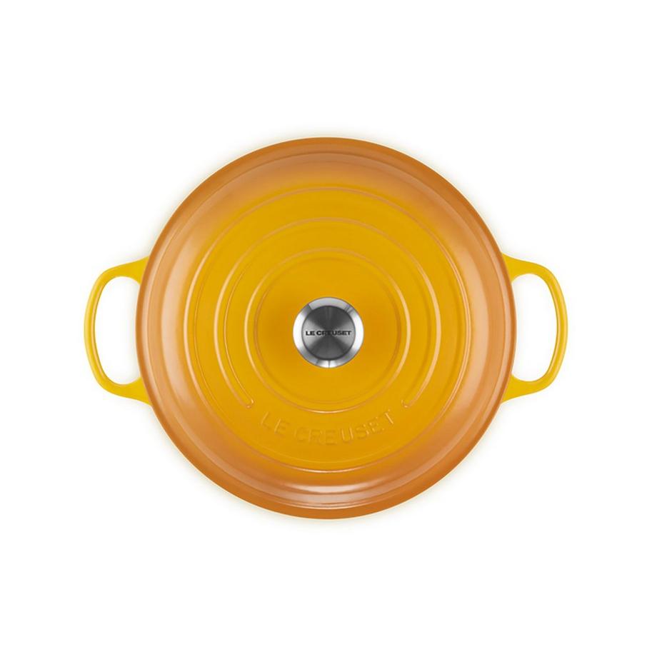 LE CREUSET Cocotte basse Signature, Nectar 