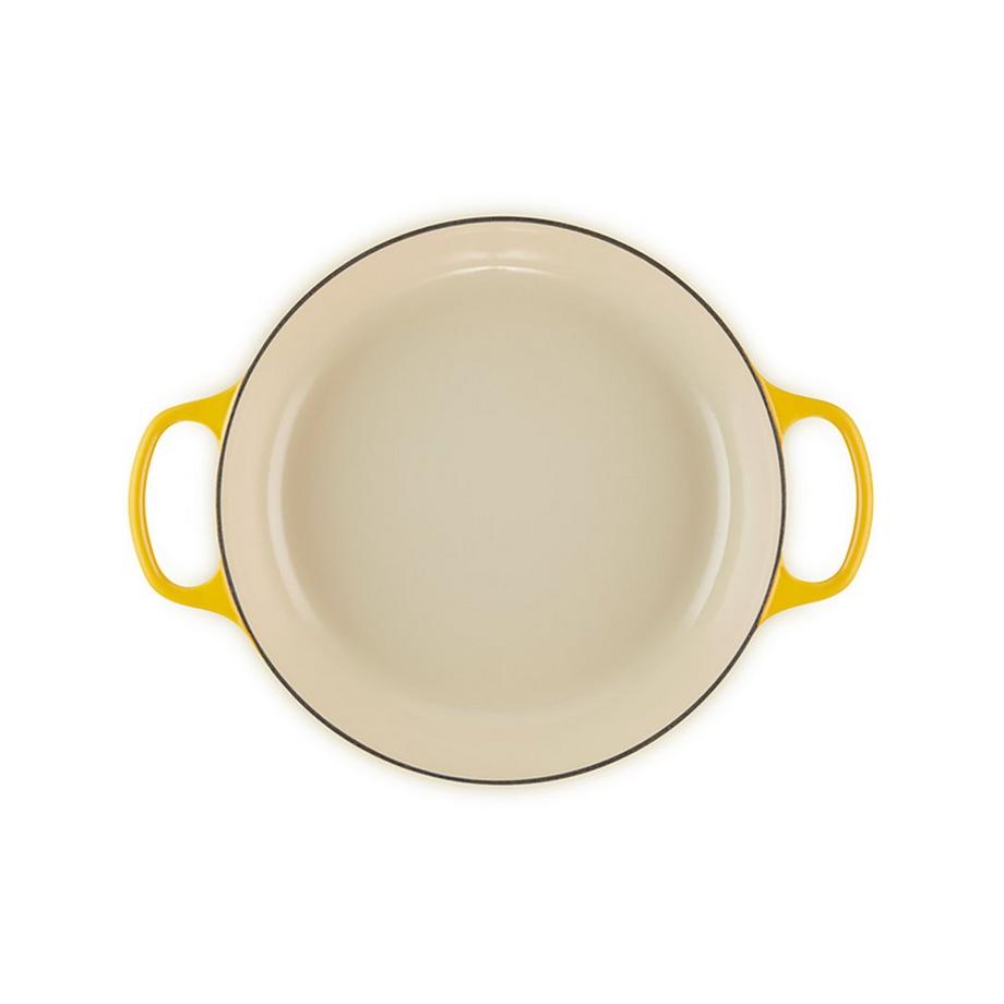 LE CREUSET Cocotte basse Signature, Nectar 