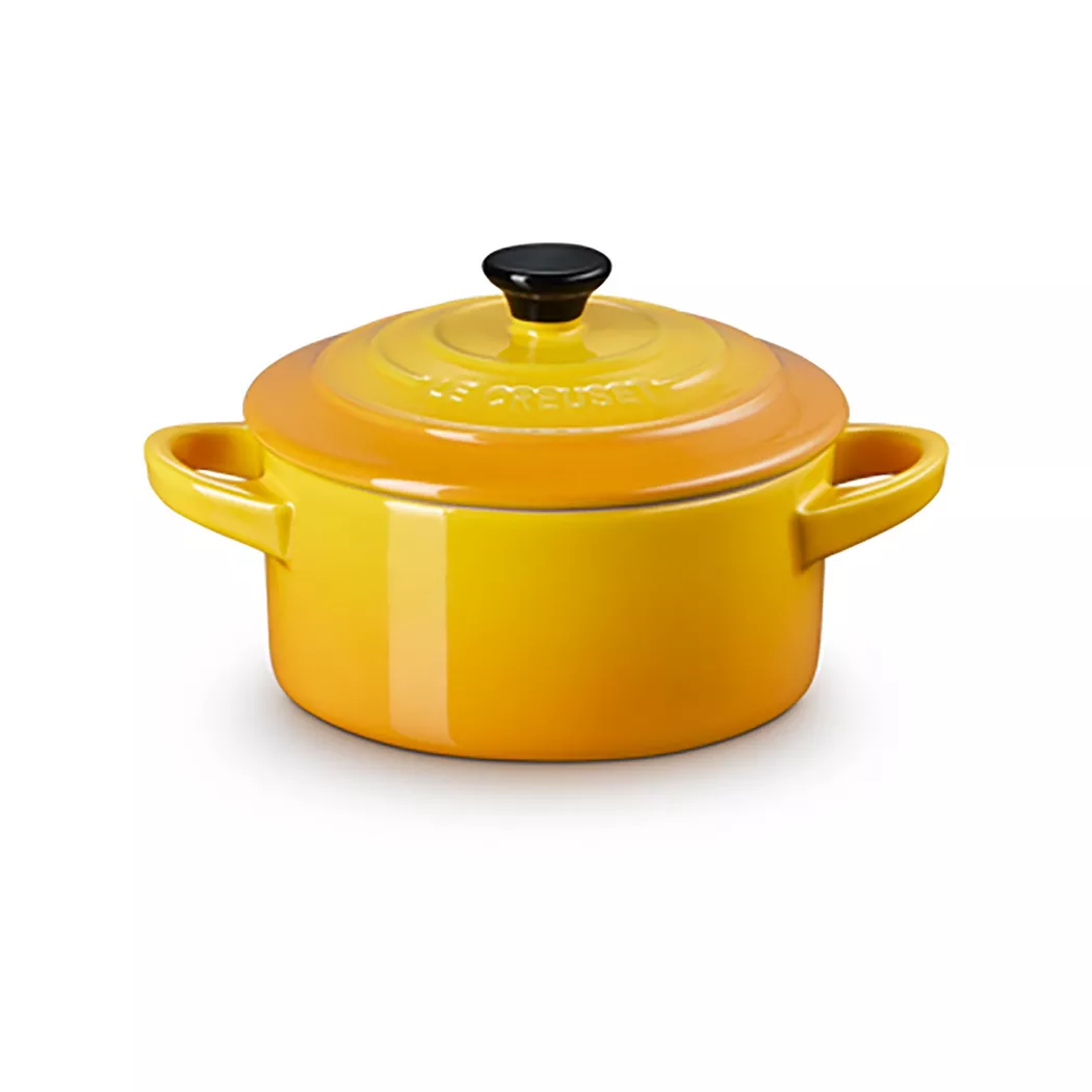 LE CREUSET Mini-Cocotte POTERIE 10cm/0,2L Nectae gelb baby