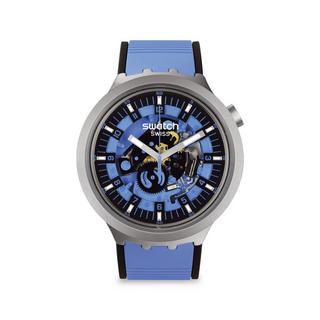 swatch BIG BOLD IRONY AZURE BLUE DAZE Analoguhr 