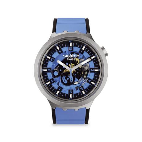 swatch BIG BOLD IRONY AZURE BLUE DAZE Analoguhr 