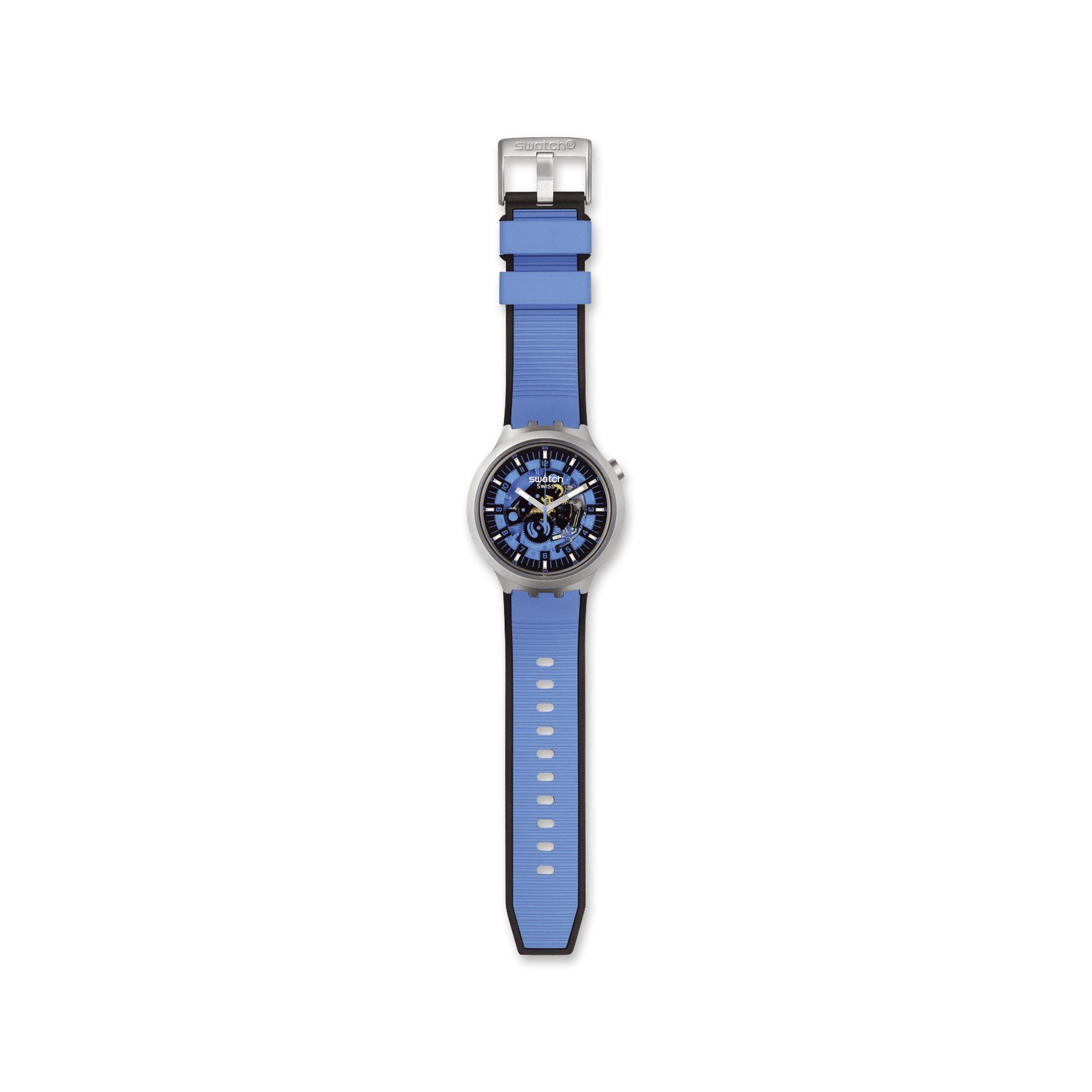swatch BIG BOLD IRONY AZURE BLUE DAZE Horloge analogique 