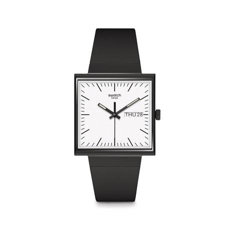 swatch WHAT IF…BLACK? Horloge analogique 