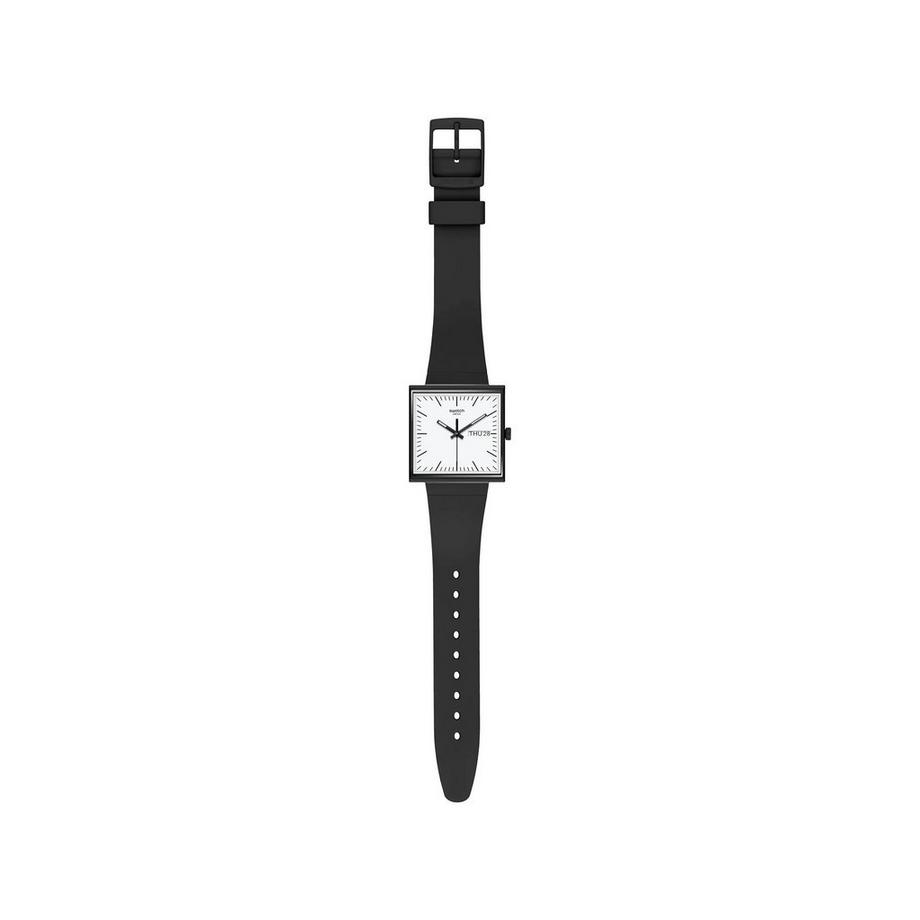 swatch WHAT IF…BLACK? Orologio analogico 
