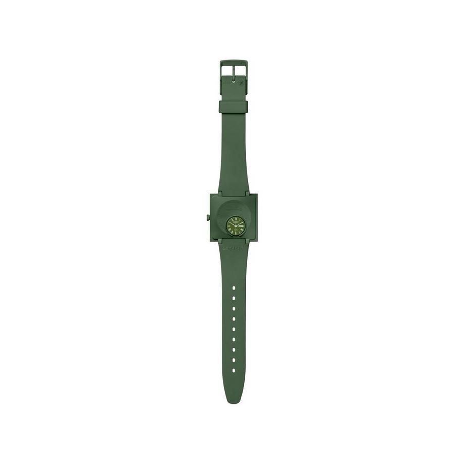 swatch WHAT IF…GREEN? Analoguhr 