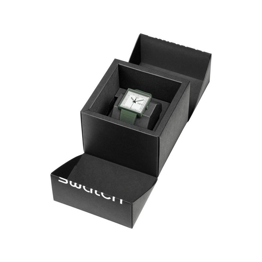 swatch WHAT IF…GREEN? Analoguhr 